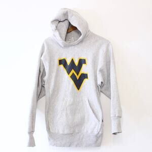 Vintage West Virginia University Mountaineers WVU Hooded Sweatshirt Small